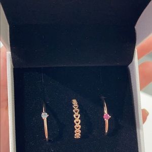 - beautiful 100% authentic pandora rings💖💙